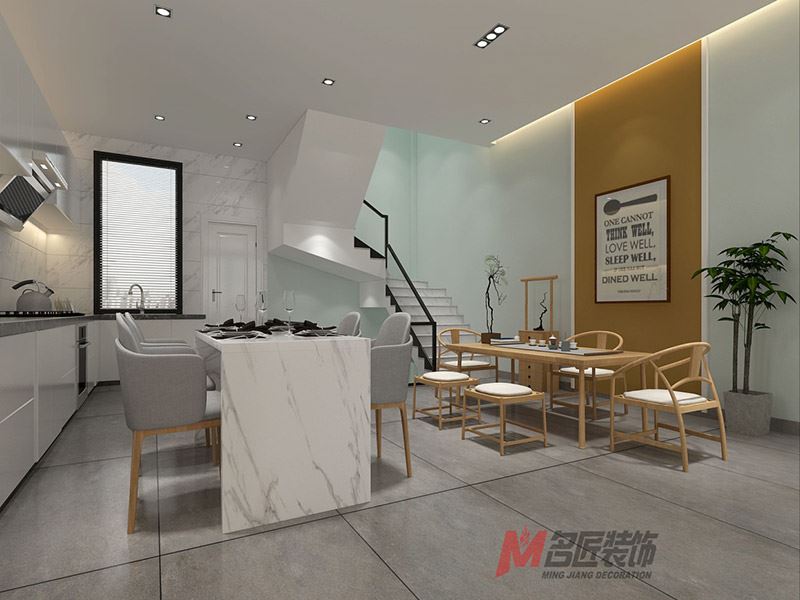 臺(tái)州市愛(ài)仕達(dá)半島名苑北歐風(fēng)格別墅裝修案例